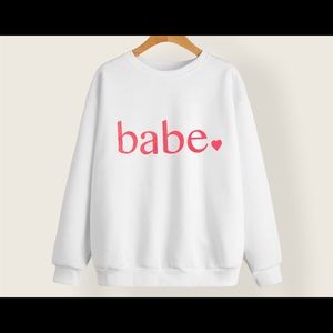 Babe Crewneck Sweatshirt